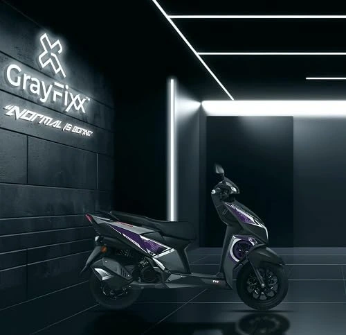 Ntorq Black Panther Stickers | Ntorq Super Squad Black Panther Graphics